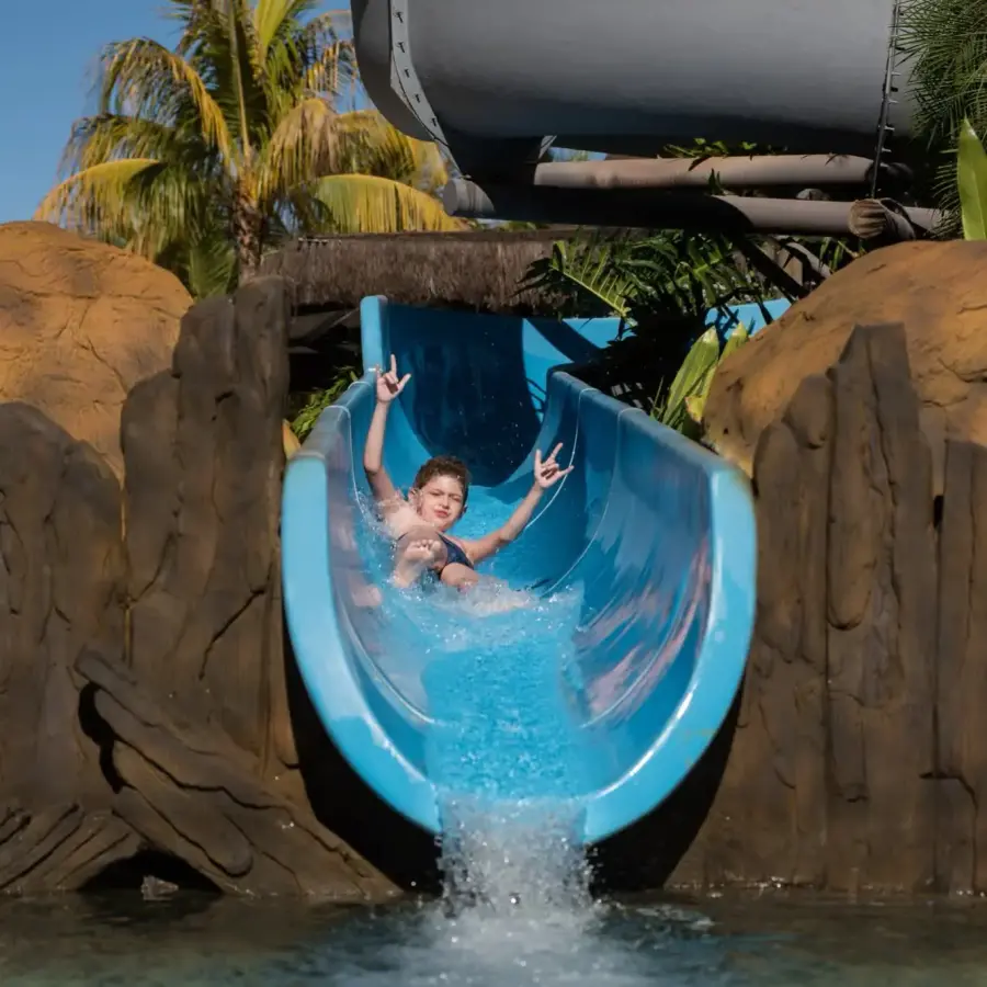 Caracol atração radical no Thermas dos Laranjais