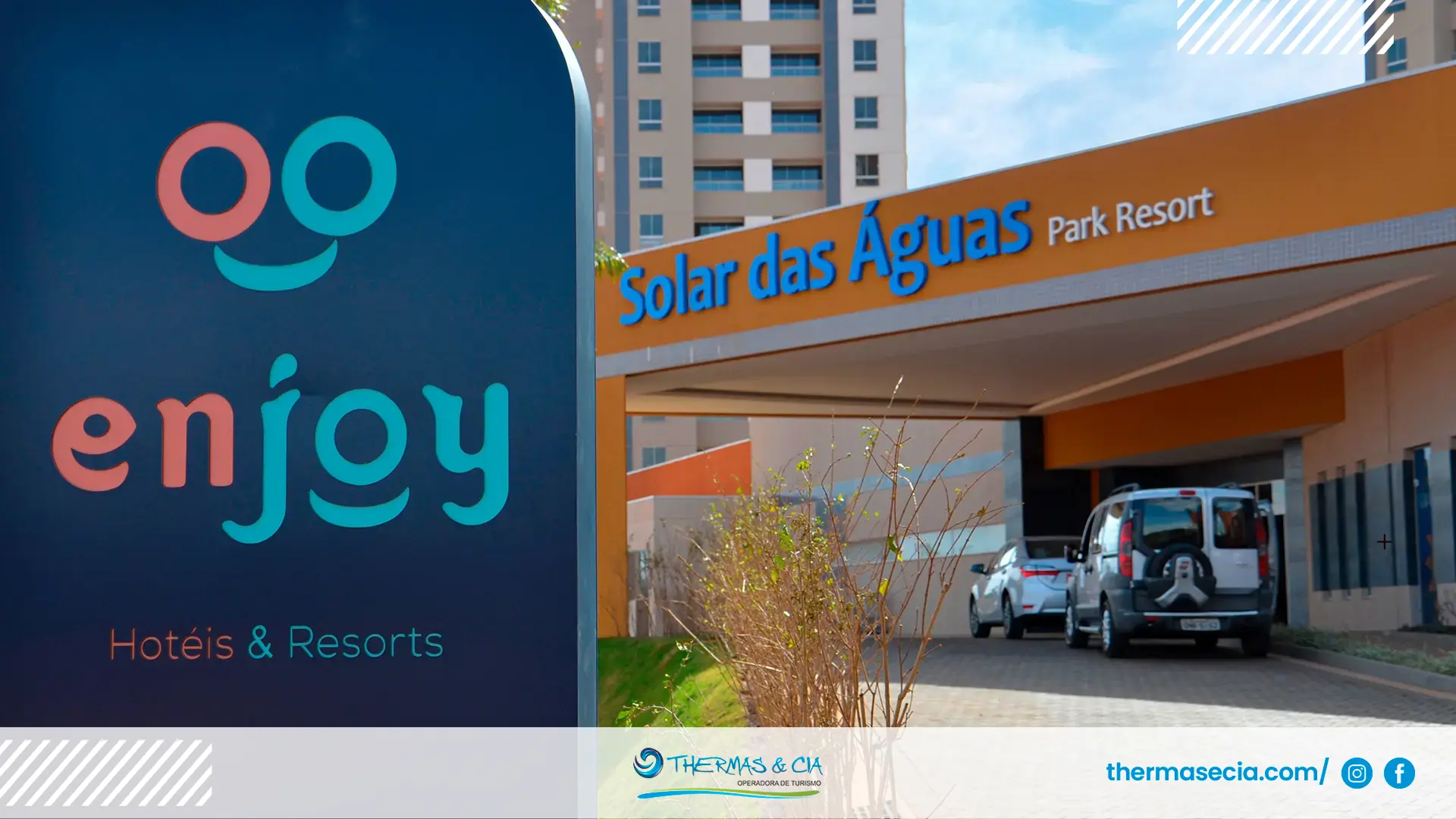 Férias de julho no Enjoy Solar das Águas Park Resort - Olímpia - SP